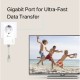 ADAPTOR ΔΙΚΤΥΟΥ ΡΕΥΜΑΤΟΣ TP-LINK TL-PA7017P KIT V4 WHITE 1000Mbps